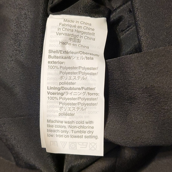 J Crew Sleeveless Satin V Neck V Back Jumpsuit - Picture 6 of 7